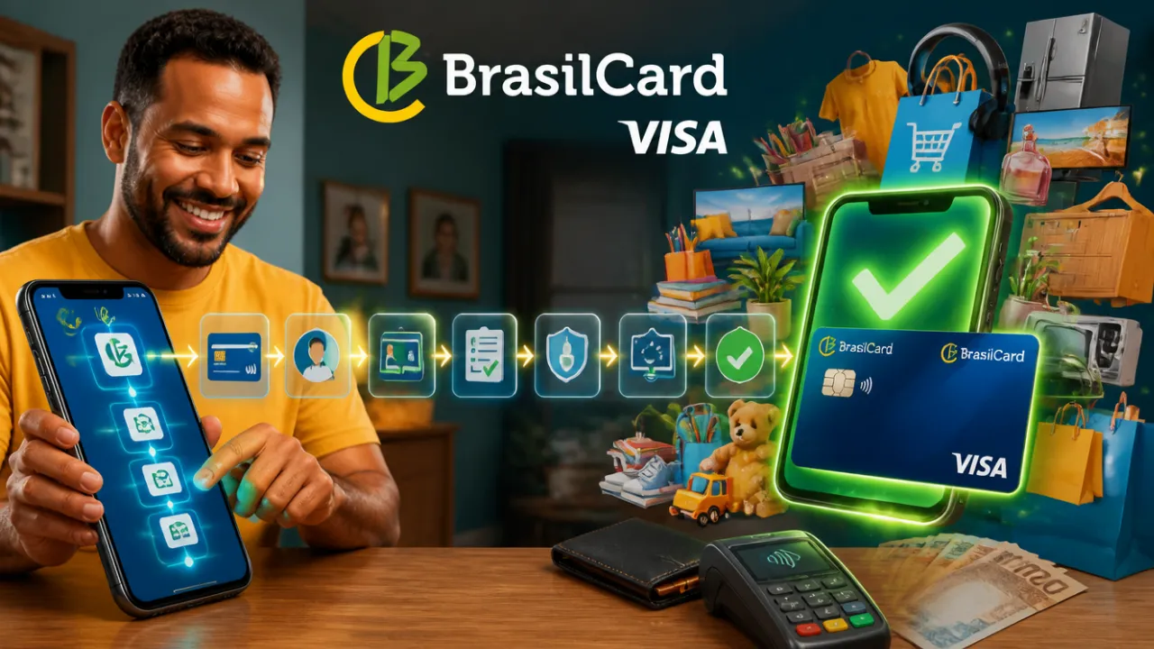 Peça Já Seu Cartão BrasilCard: Veja os Passos